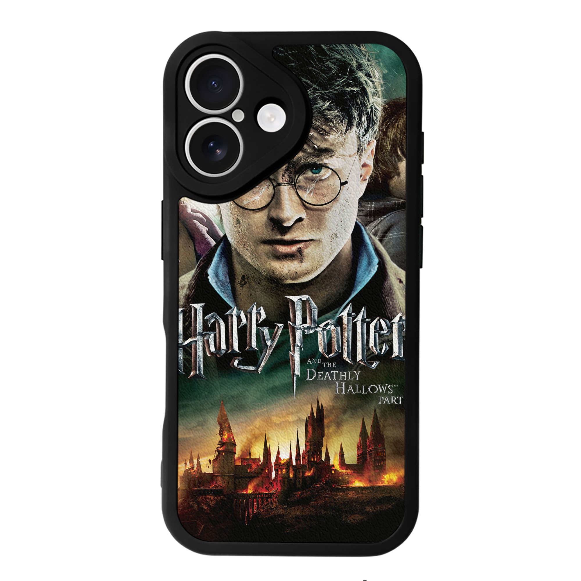 （画像用） Harry Potter ハリー・ポッターシリーズ 【iPhone 16シリーズ対応】シリコンスマホケース（レザー調） 材質：シリコン